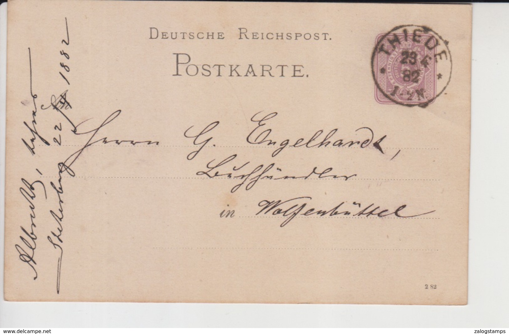 Germany Empire 1880+_ Postcard    (Germany-2) - Covers & Documents