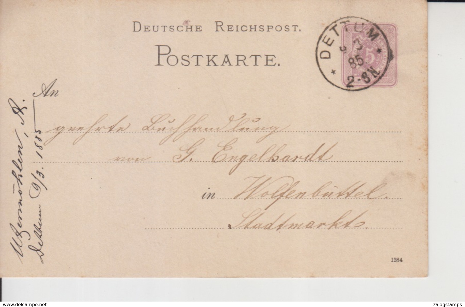 Germany Empire 1880+_ Postcard    (Germany-2) - Covers & Documents