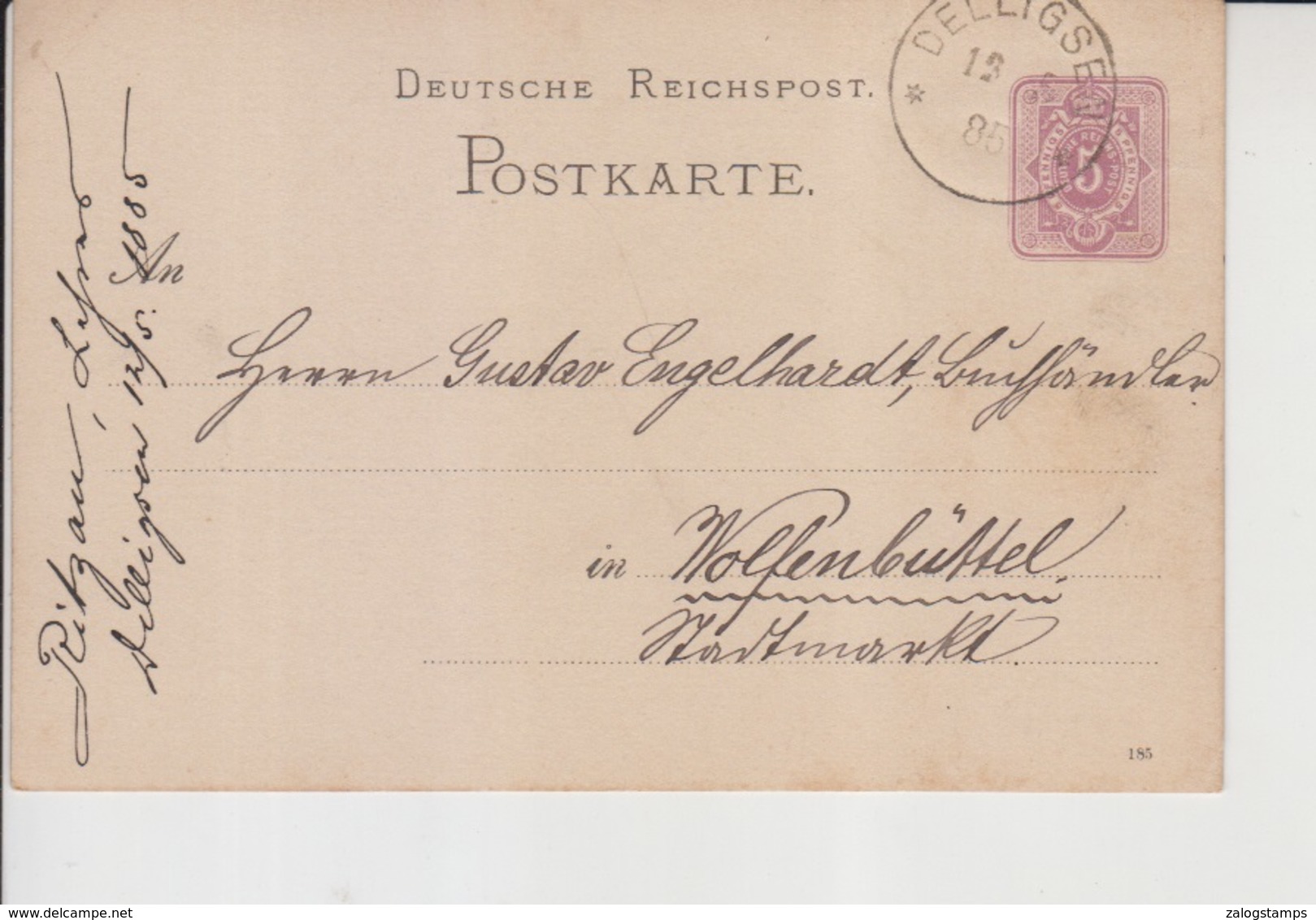 Germany Empire 1880+_ Postcard    (Germany-2) - Covers & Documents