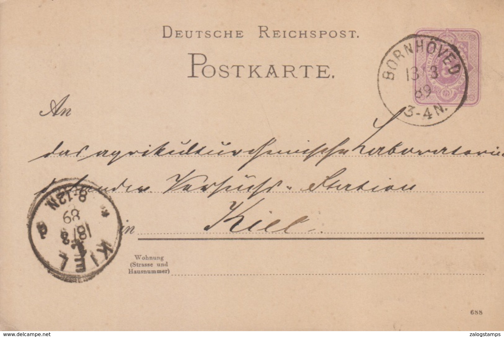 Germany Empire 1880+_ Postcard    (Germany-2) - Covers & Documents