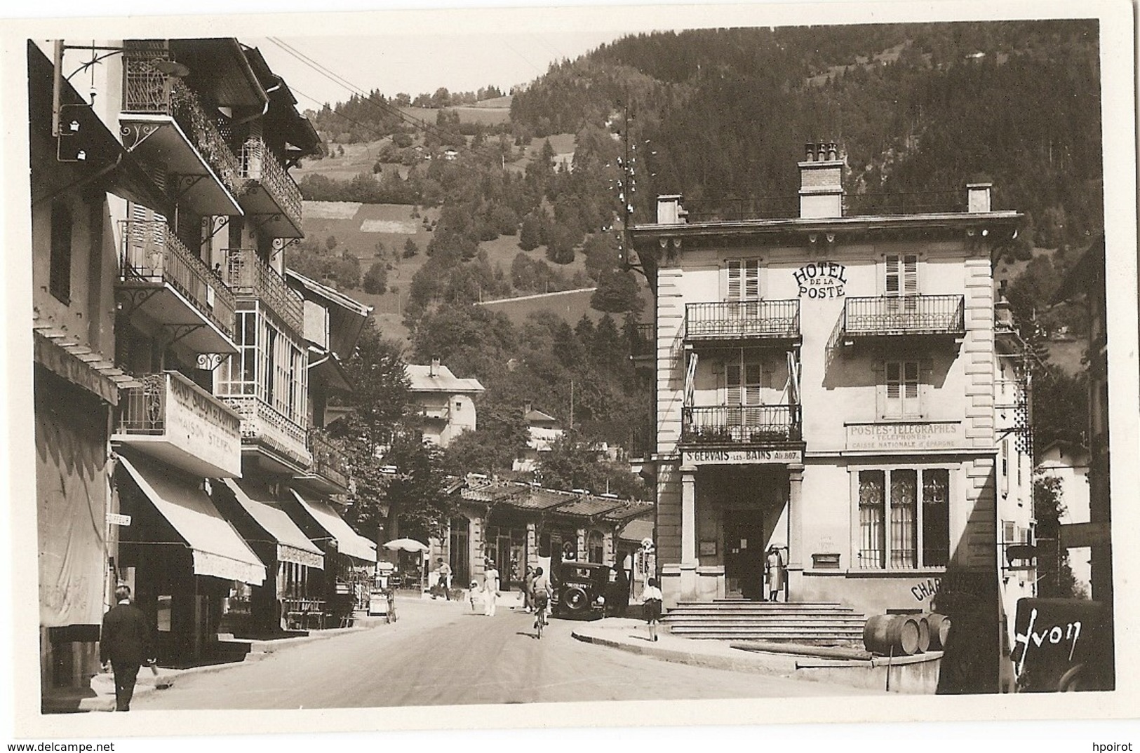 SAINT GERVAIS LES BAINS - PLACE ET HOTEL DE POSTE - FORMATO PICCOLO Prime Lucide - (rif. M82) - Saint-Gervais-les-Bains