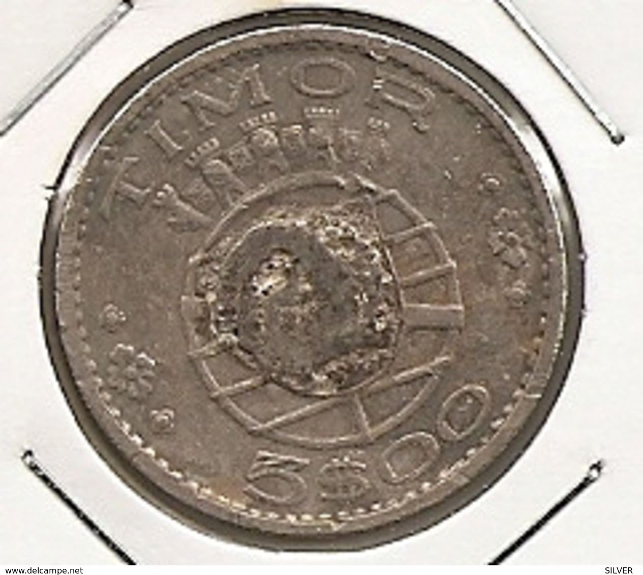 TIMOR 5 ESCUDOS 1970 - Timor