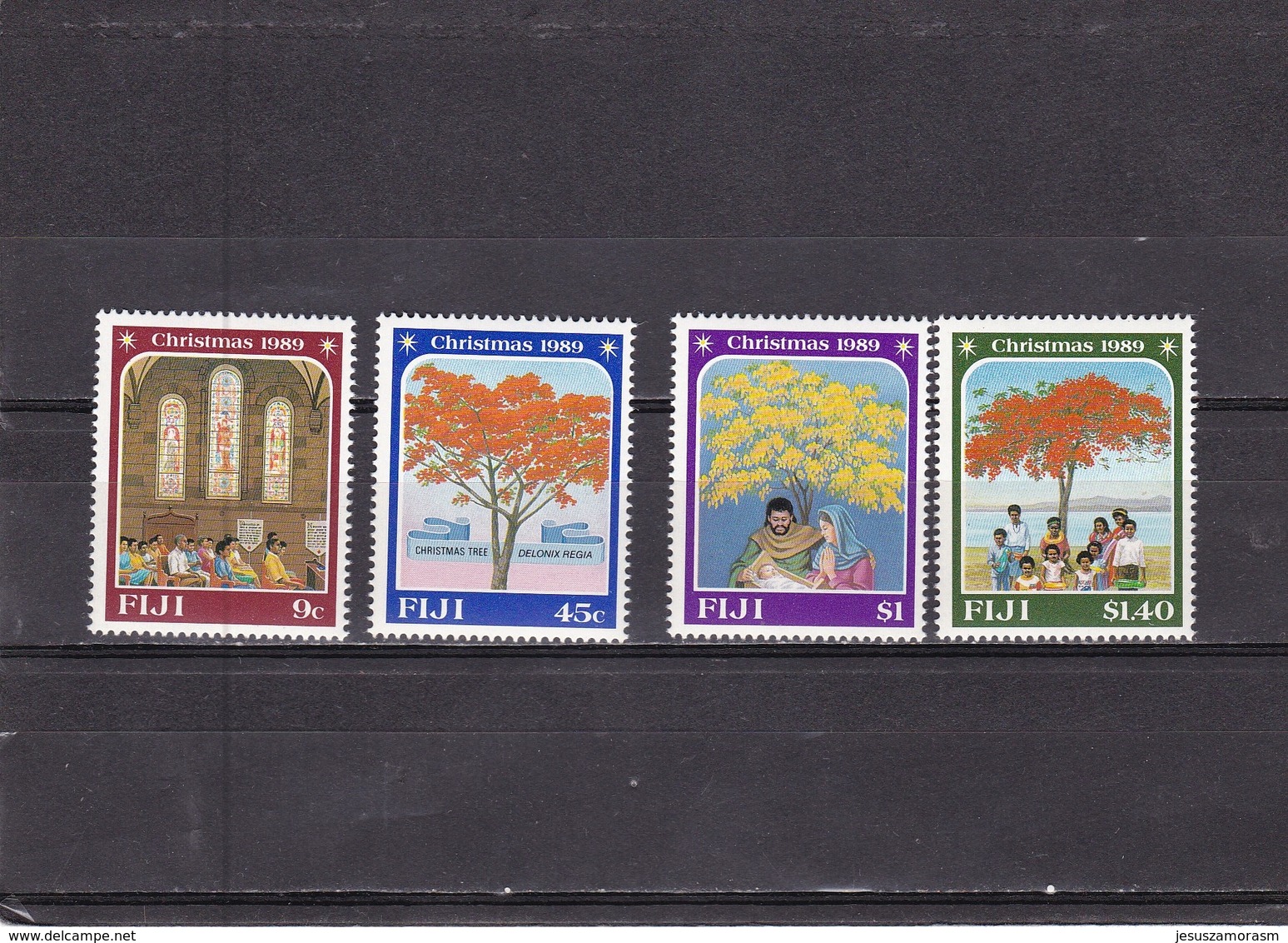 Fiji Nº 611 Al 614 - Fiji (1970-...)