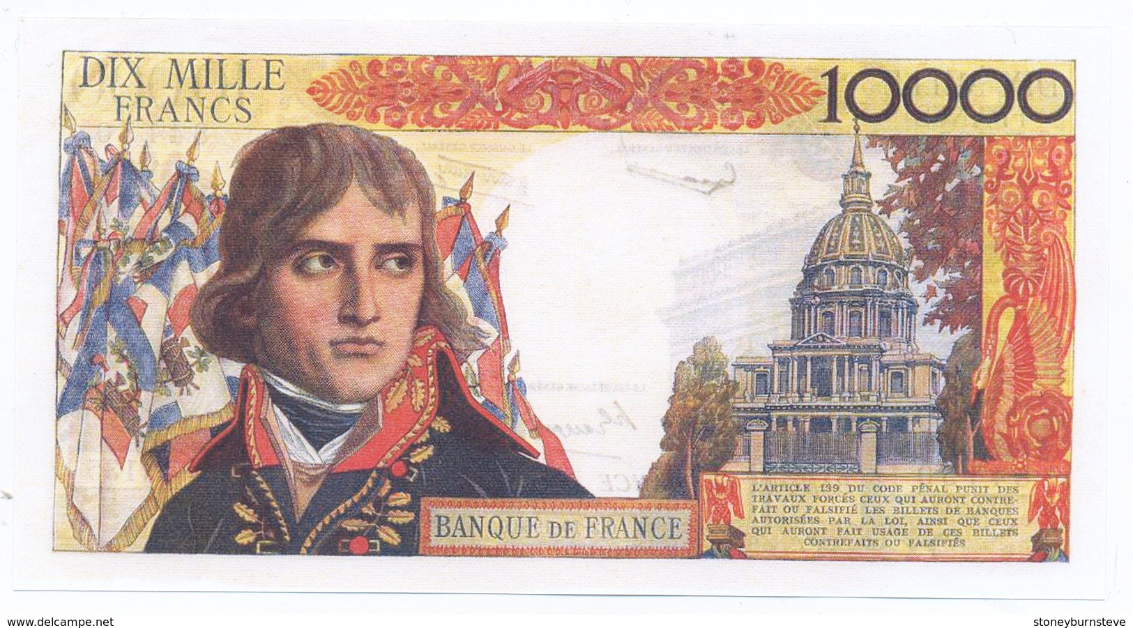 France 4 Note Set 1953 COPY - Zonder Classificatie