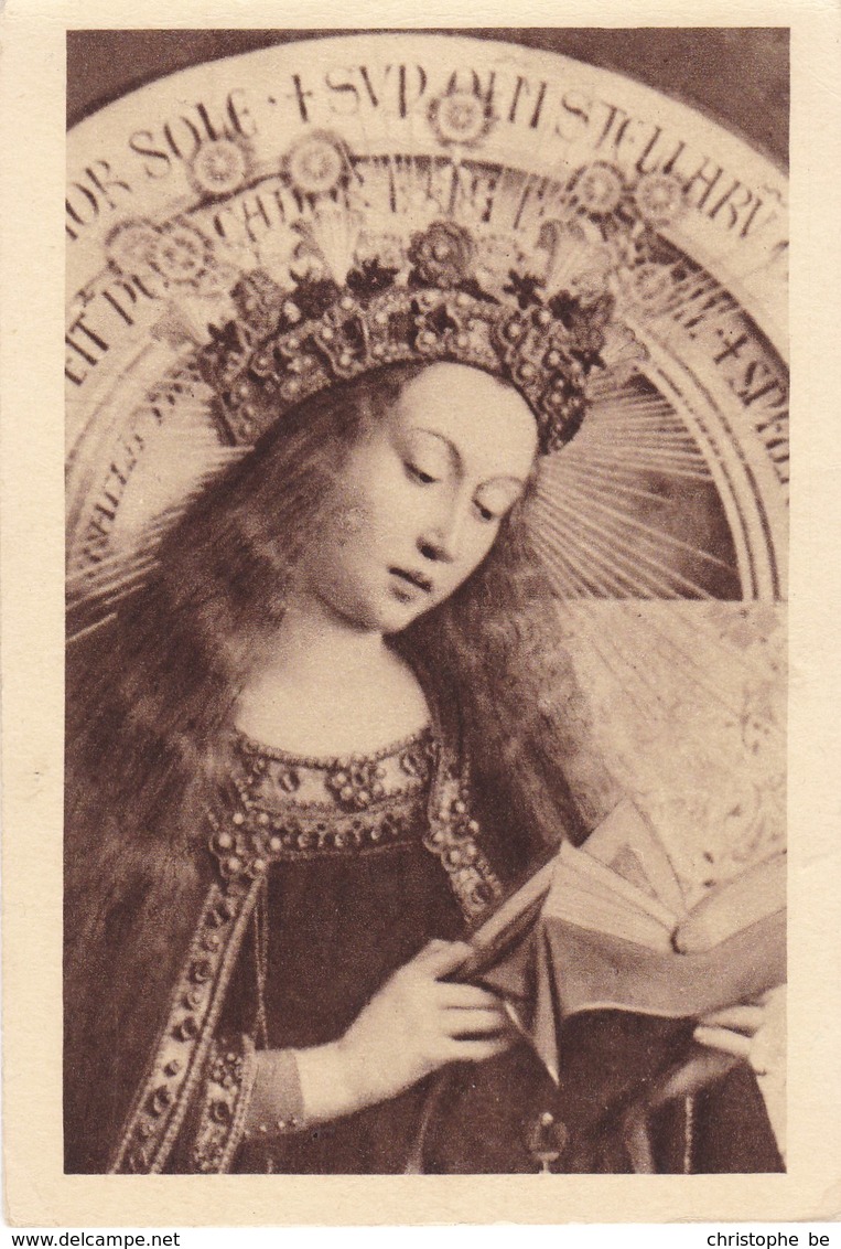 Brussel, Bruxelles, Maison D'Art, Hubert Et Jan Van Eyck, La Vierge, Détail (pk60657) - Musea