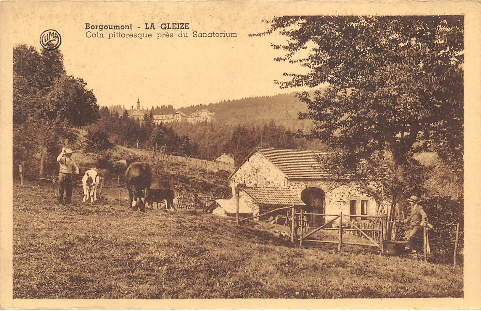 Borgoumont-La Gleize, Coin Pittoresque Près Du Sanatorium - Stoumont