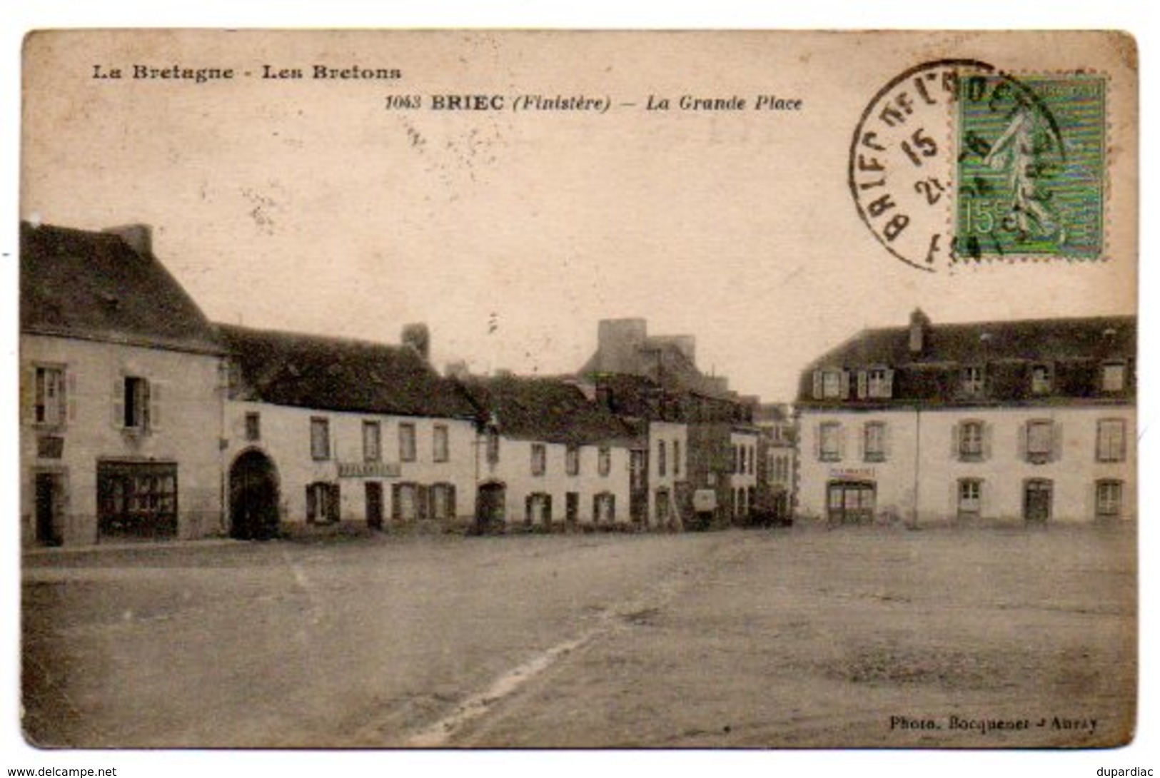 29 - Finistère / BRIEC -- La Grande Place. - Autres & Non Classés