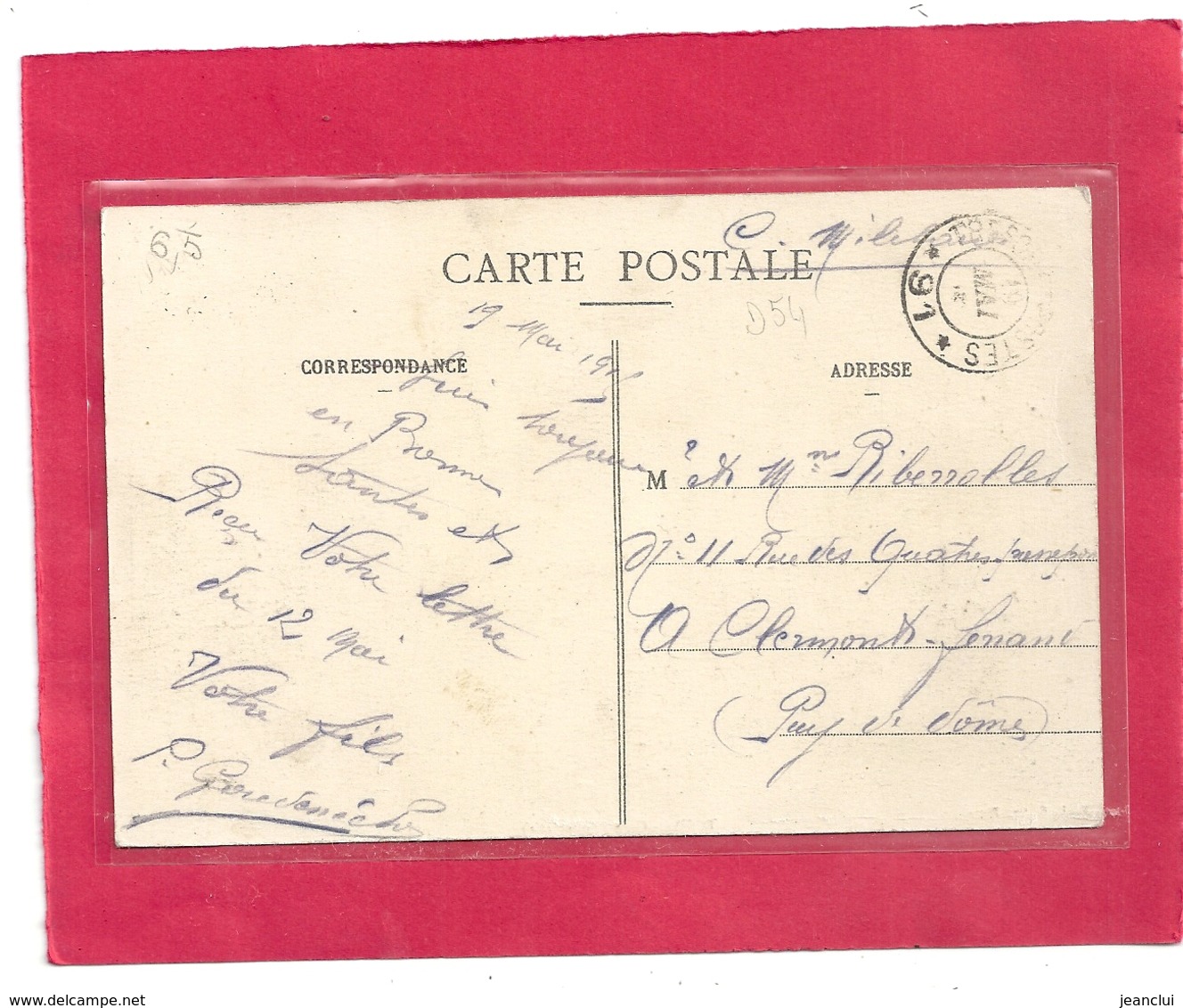 TOUL . GARE ( Interieur ) + NOMBREUX TRAIN . CACHET " TRESOR ET POSTE - 91 " AU VERSO . 2 SCANES - Toul