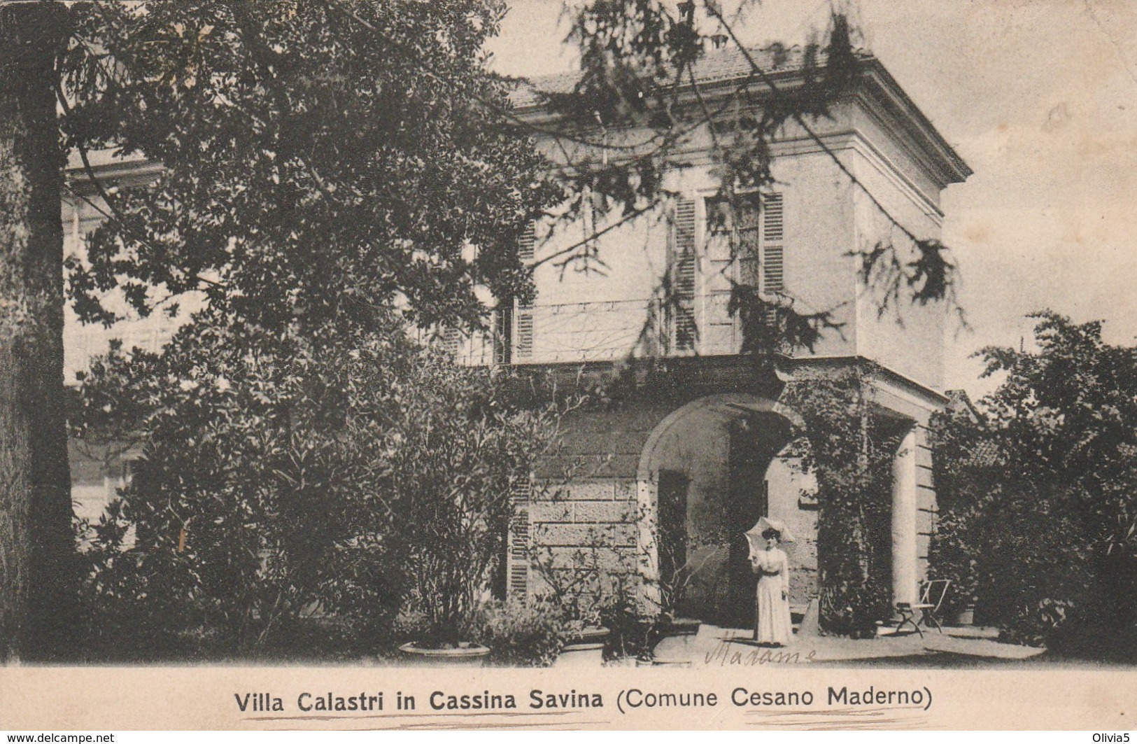 VILLA CALASTRI IN CASSINA SAVINA COMUNE CESANO MADERNO - Monza