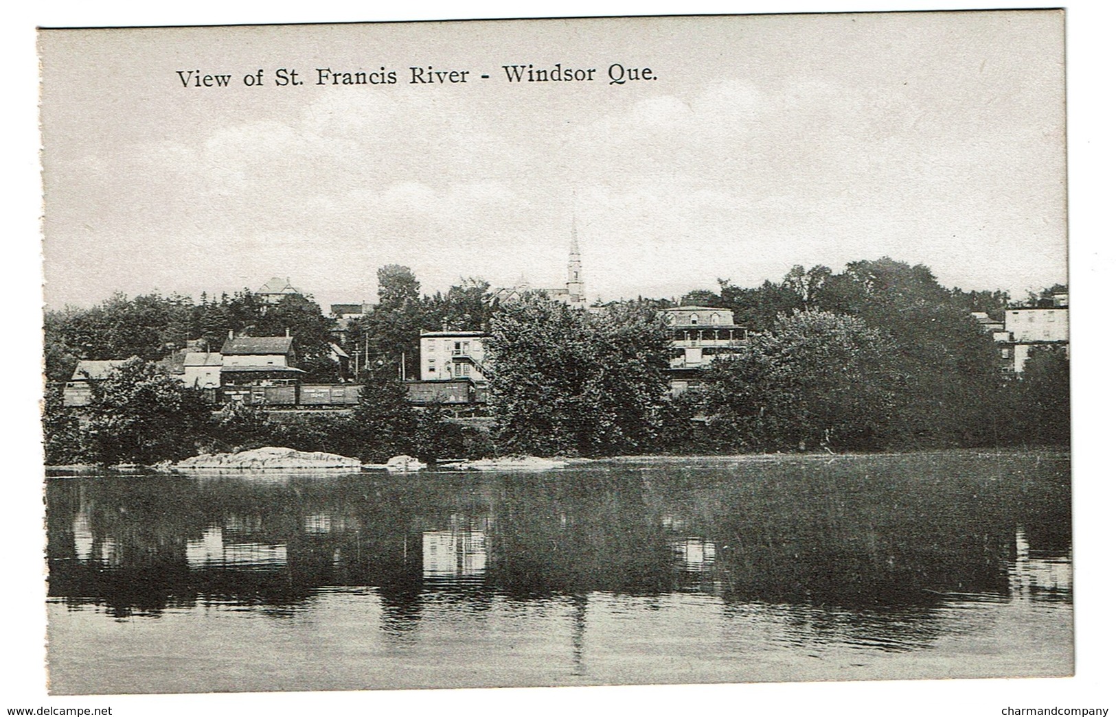 View Of St. Francis River / Rivière Saint-François - Windsor - Estrie - Québec - Edit./Publ. Int. Fine Art Co. Ltd. - Autres & Non Classés