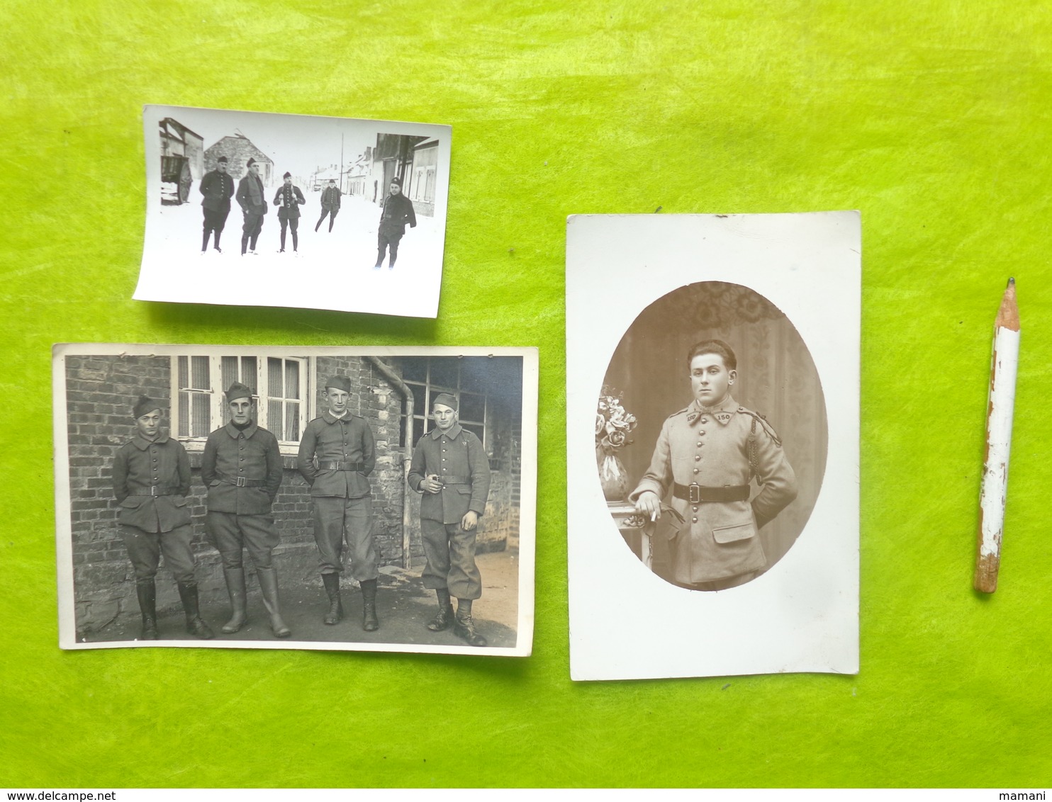 Lot De Photos De Militaires (150 Pour Le Portrait Seul) - Andere & Zonder Classificatie