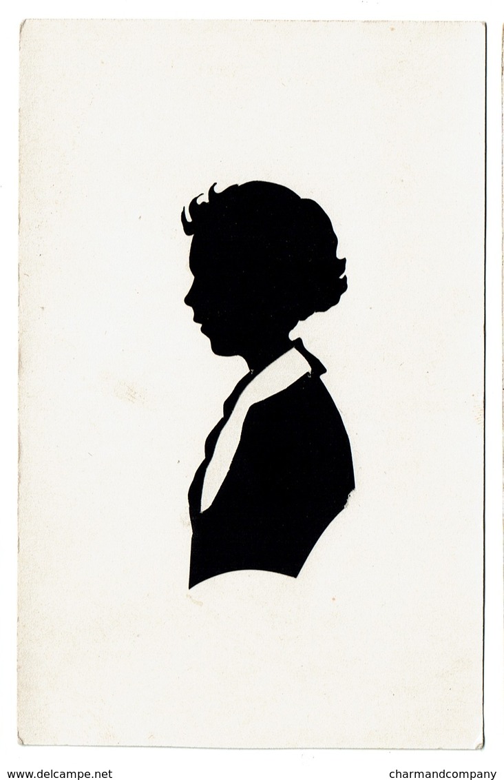 Silhouette - Silhouette Découpée - C1930 - 2 Scans - Silhouettes