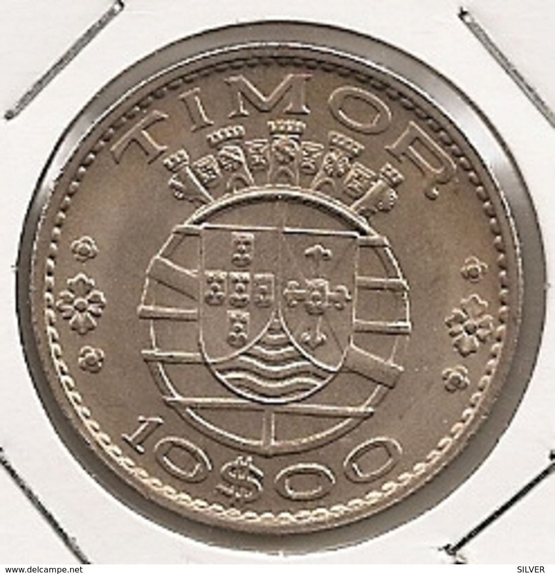 TIMOR 10$ ESCUDOS1970 - Timor