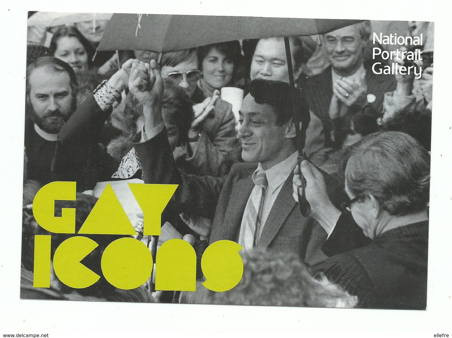 CPM  Vedette Gay Harvey Milk By Efren Convento Ramirez 1978 - Gays Icons National Portrait Gallery Ed Boomerang - Fotografia