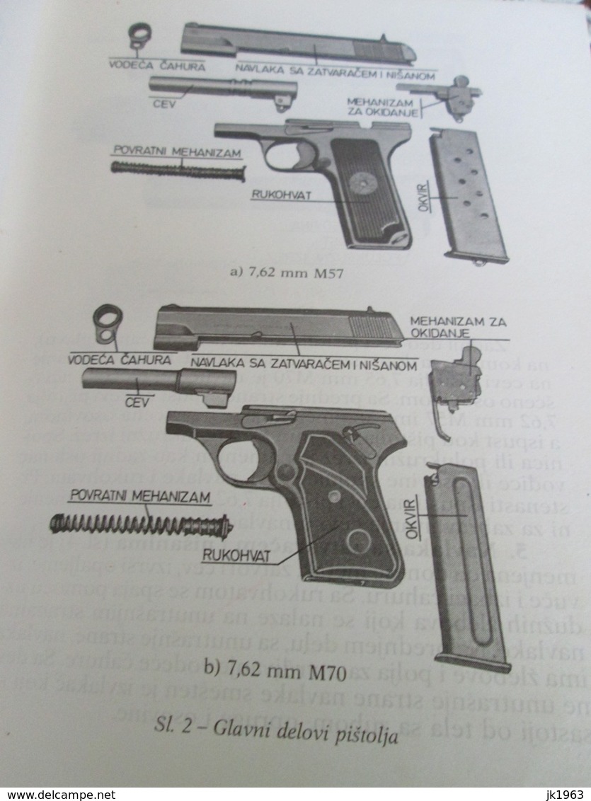 GUNS M57 - 7,62 Mm, M70 -7,65mm,  MILITARY GUIDANCE-RULEBOOK TO USE - Sonstige & Ohne Zuordnung