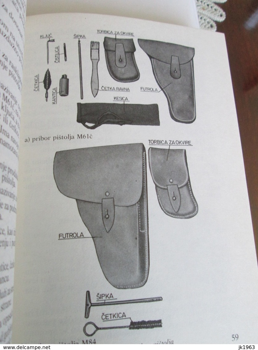 GUNS M57 - 7,62 mm, M70 -7,65mm,  MILITARY GUIDANCE-RULEBOOK TO USE