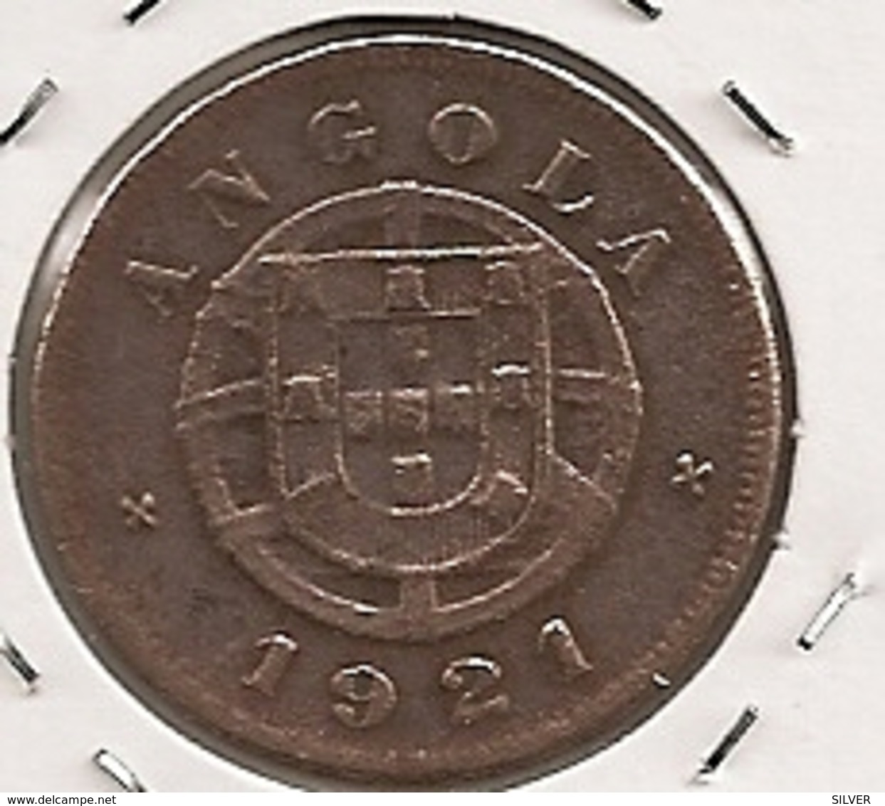 ANGOLA 5 CENTAVOS 1921 - Angola