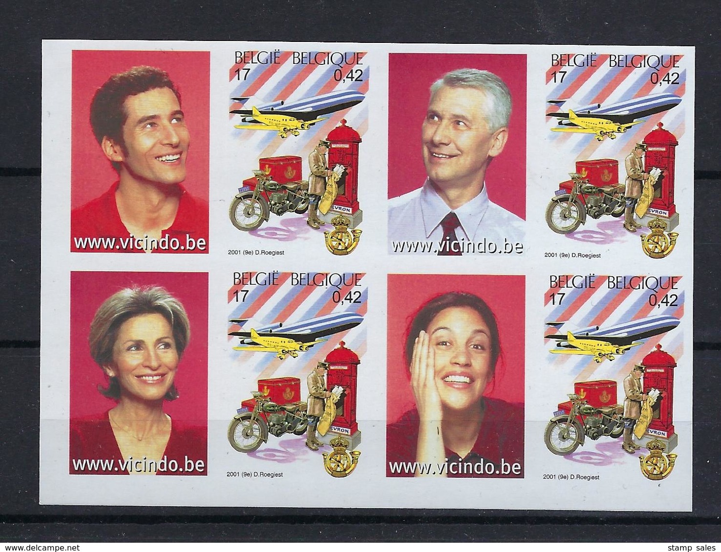 N°3000ND (genummerd 453/454/455/456) MNH ** POSTFRIS ZONDER SCHARNIER COB € 40,00 SUPERBE - Autres & Non Classés