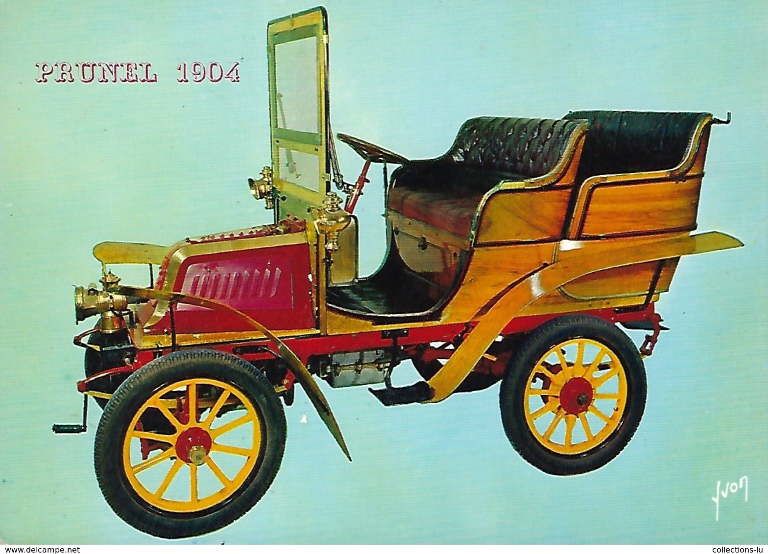 TEUF TEUF  PRUNEL  1904  Edit D'Art Yvon Paris - Vrachtwagens