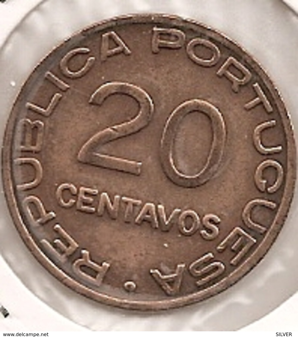 MOCAMBIQUE PORTUGUES Mozambique  20 CENTAVOS 1941 - Mozambique