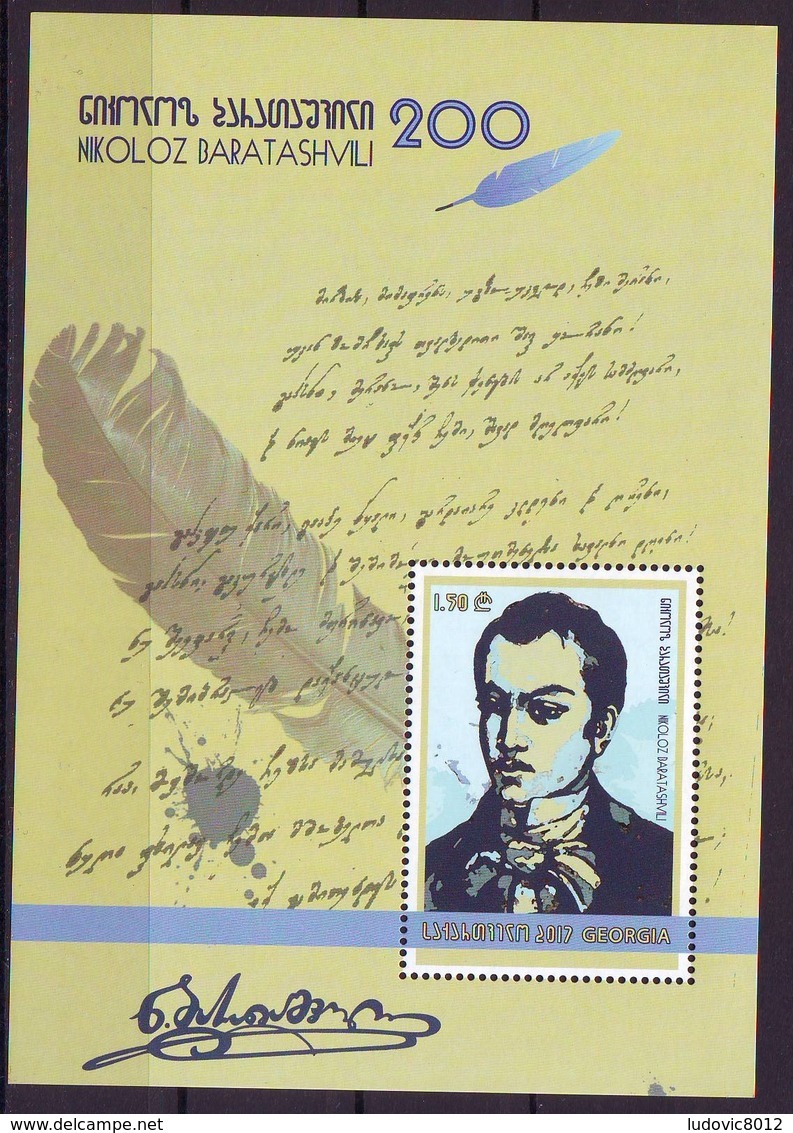 Georgie Georgia 2017 Baratashvili Block MNH** - Géorgie