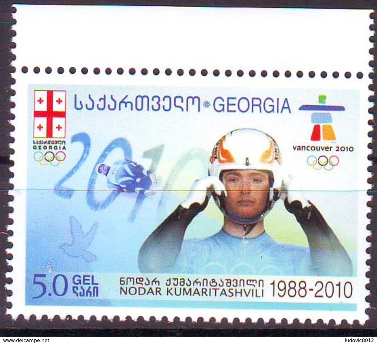 Georgie Georgia 2010 Fairy Tale Character Complete Set 2 Stamps Série Complète 2 Timbres MNH** - Georgia