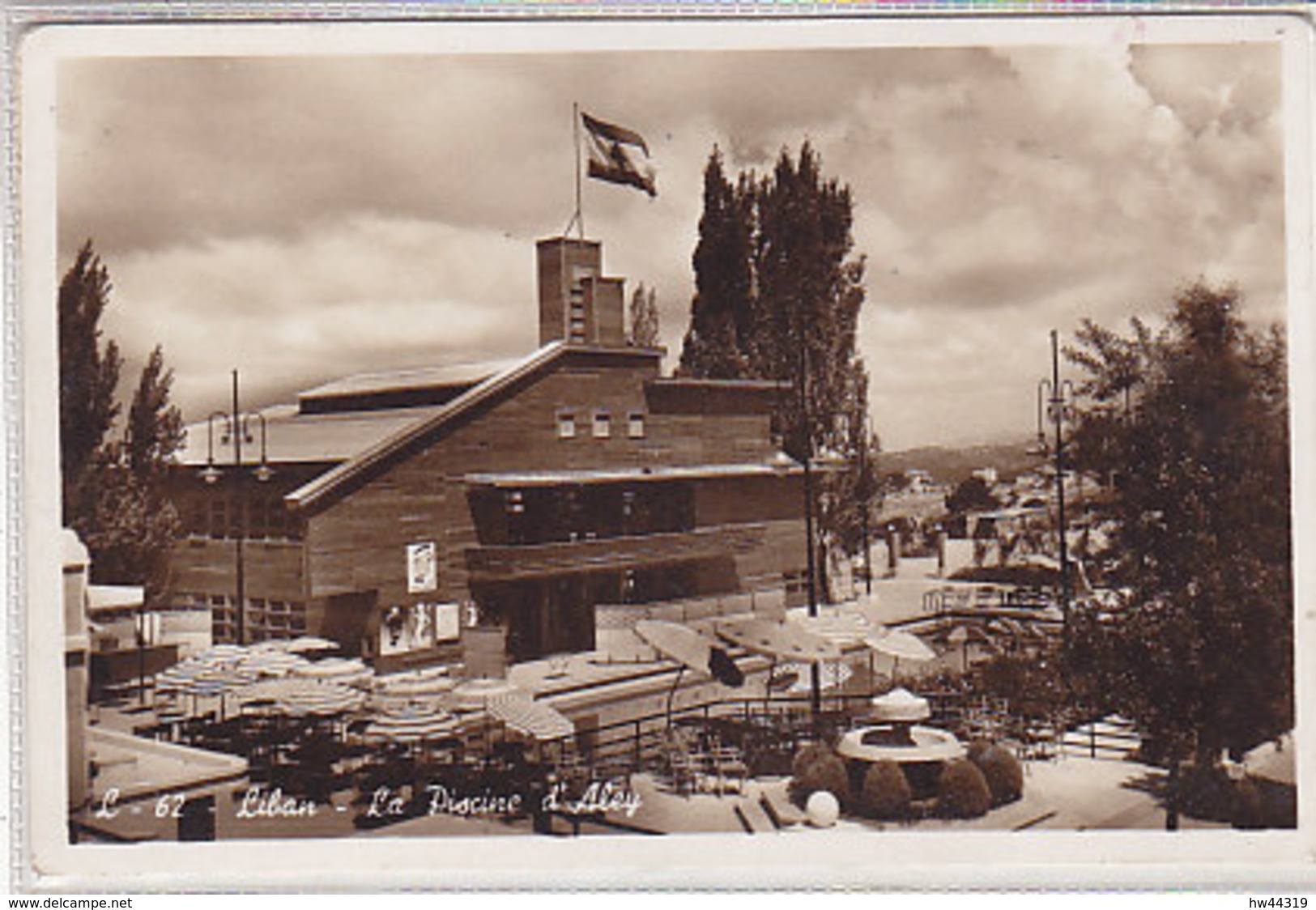 Liban - La Piscine D' Aley - 1955 - Lebanon