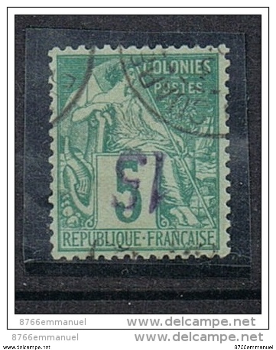 DIEGO-SUAREZ N°2a, Variété Surcharge Renversée, Signé Par L'expert A.Brun  RARE - Used Stamps