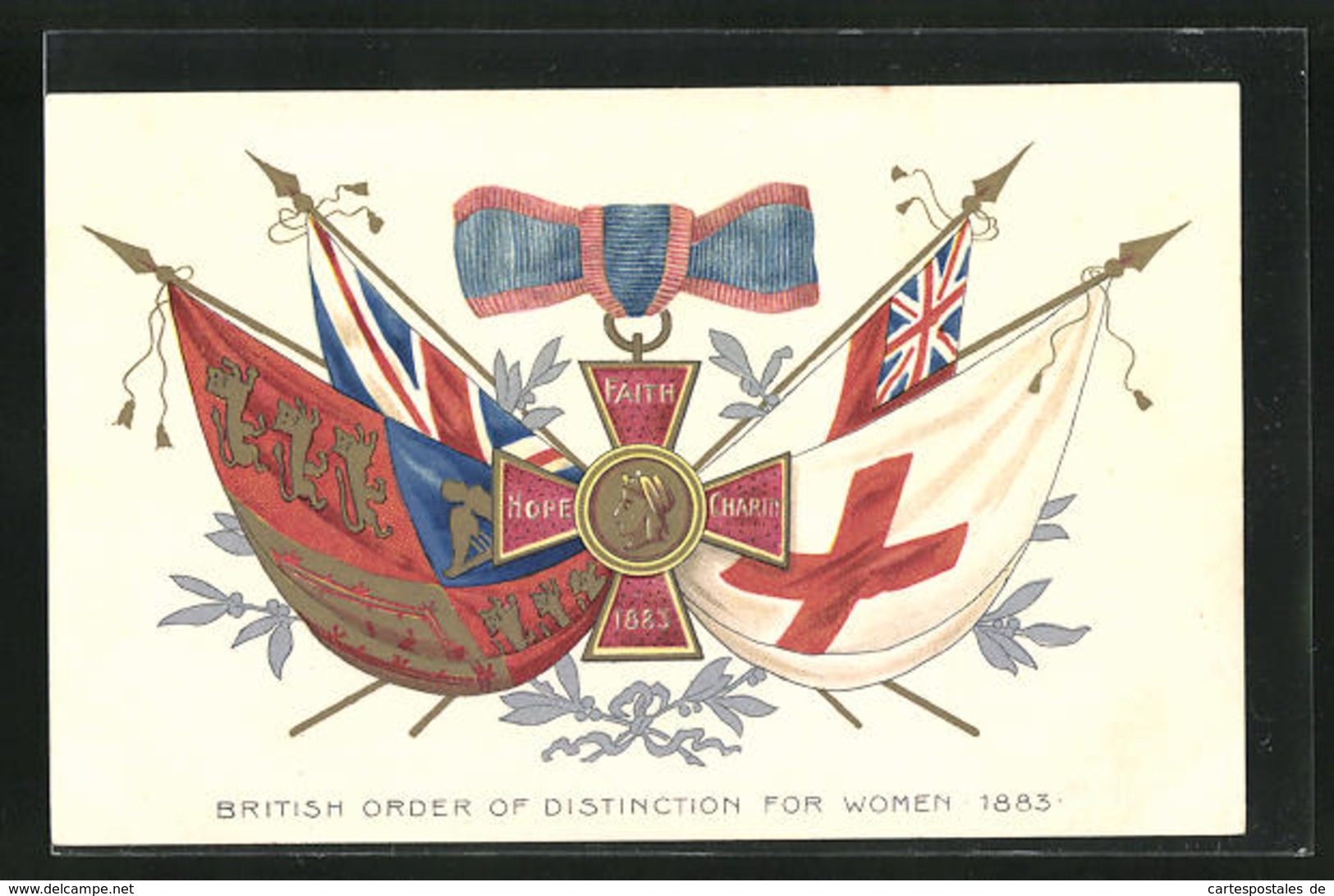 AK British Order Of Distinction For Women 1883 - Guerre 1914-18