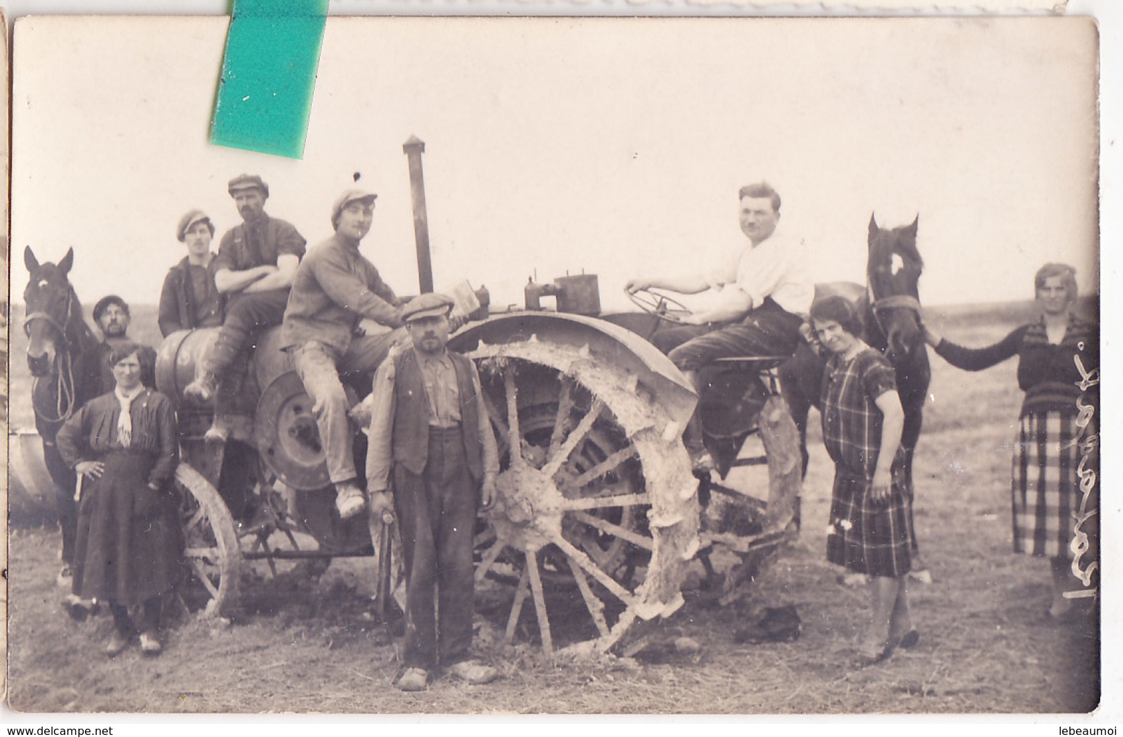 Jak-  Photo Carte   HO! LE BEAU TRACTEUR - Tracteurs