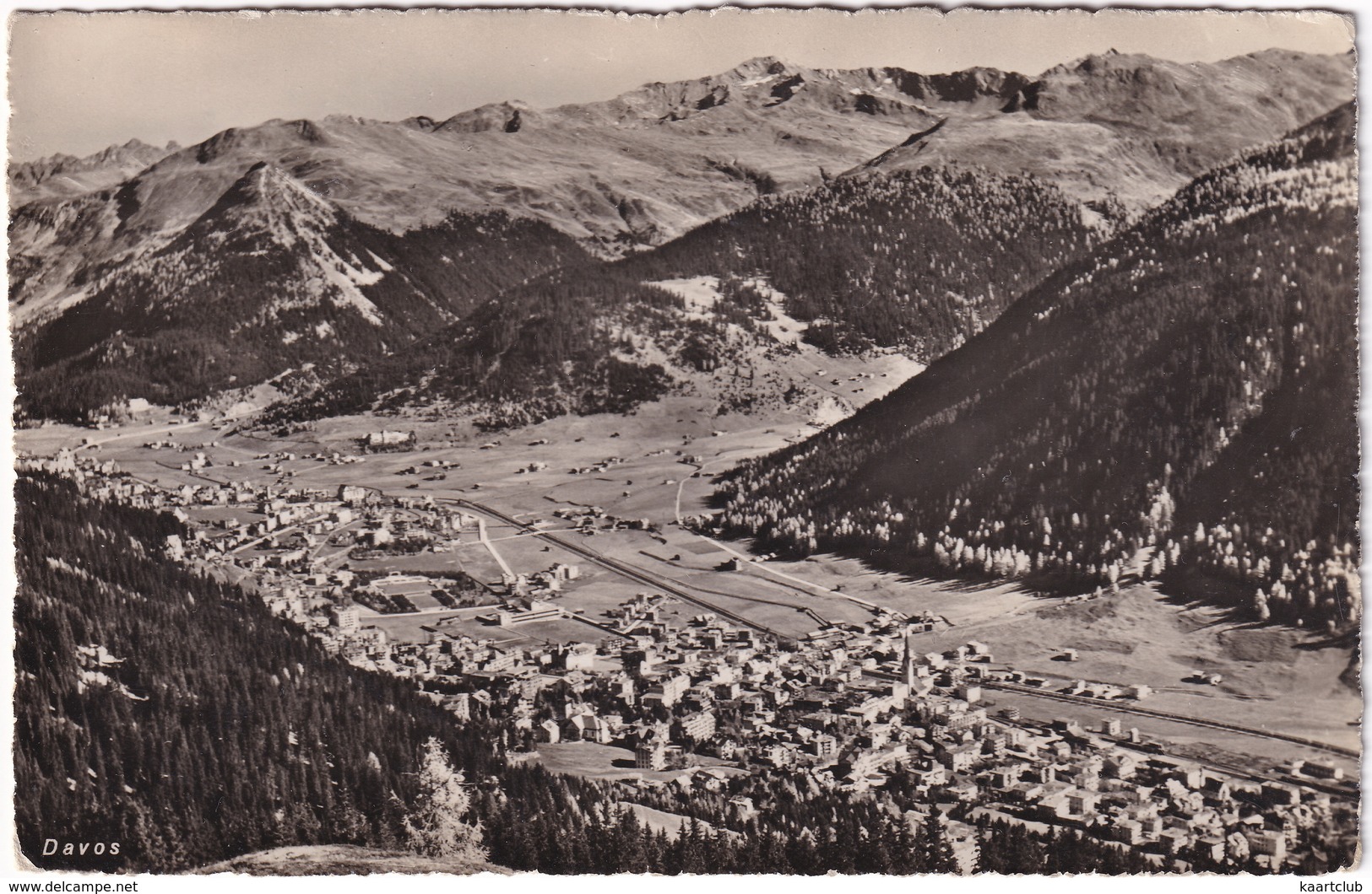 Davos  - ( T 873 Photoglob-Wehrli & Vouga & Co., A.G., Zürich) - Davos