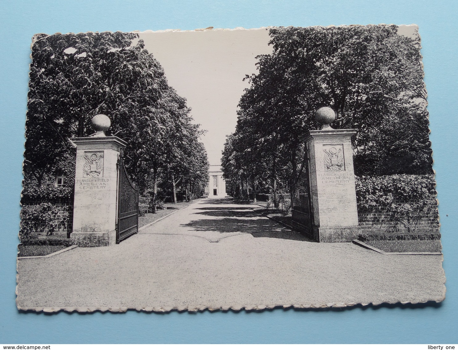 AMERIKAANS ( Graveyard > U.S.A. ) KERKHOF 1914-1918 ( L. Vermeersch ) Anno 1952 ( Details Zie Foto ) ! - Cimetières Militaires