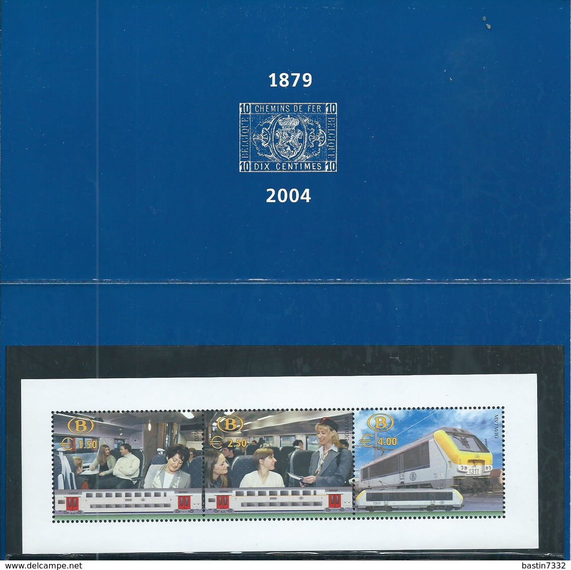 2004 Belgium Spoorwegen/NMBS/TRV Complete M/Sheet MNH/Postfris/Neuf Sans Charniere - Andere & Zonder Classificatie