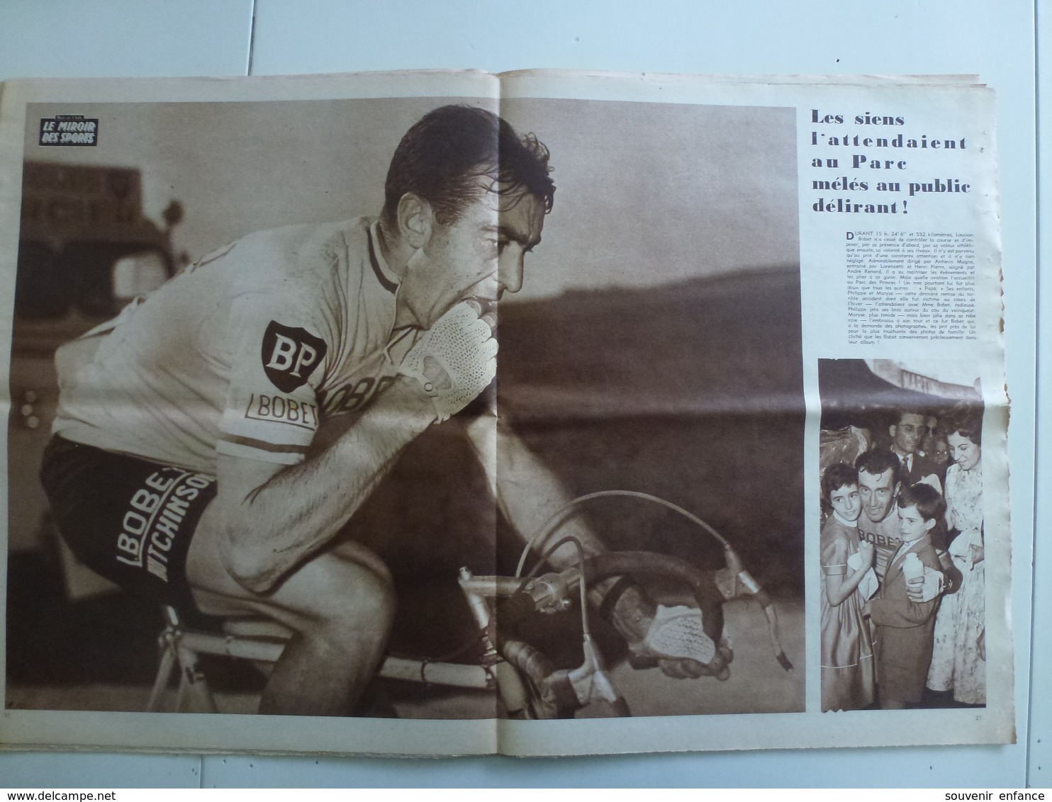 Miroir Des Sports 25 Mai 1959 743 Cyclisme Bordeaux Paris Bobet Rugby  Racing Mont De Marsan - Sport