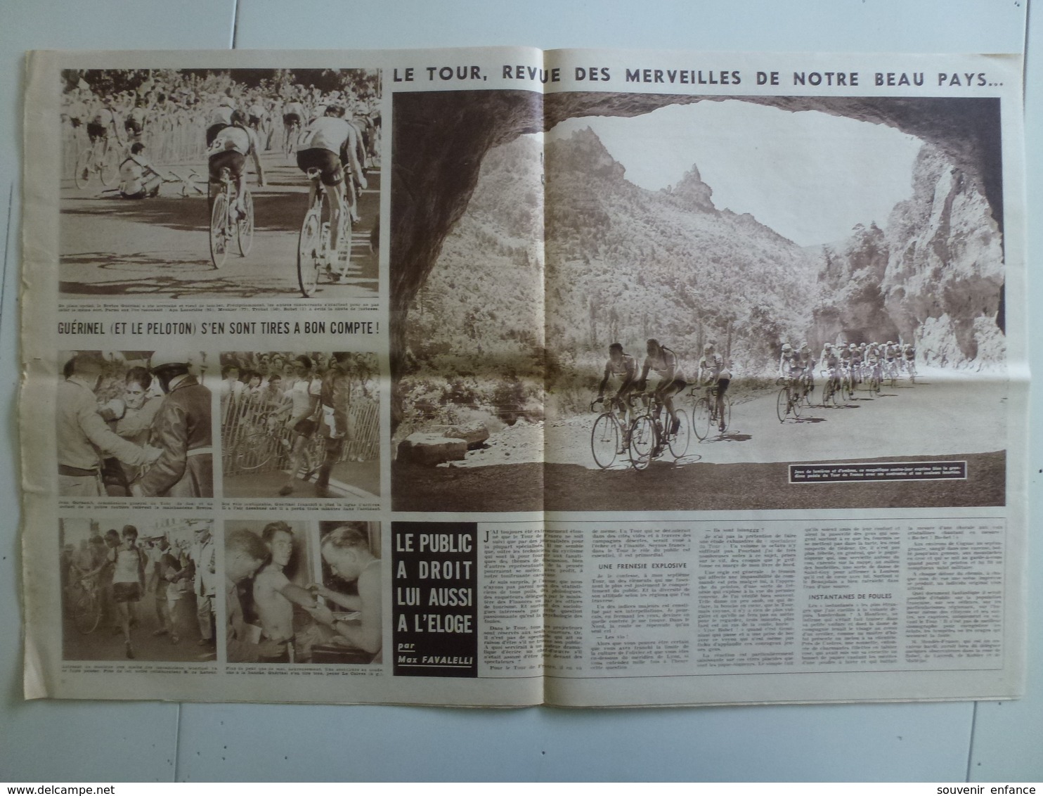 Miroir Des Sports 26 Juillet 1954 Cyclisme Tour De France Le Puy Bobet Kubler - Sport