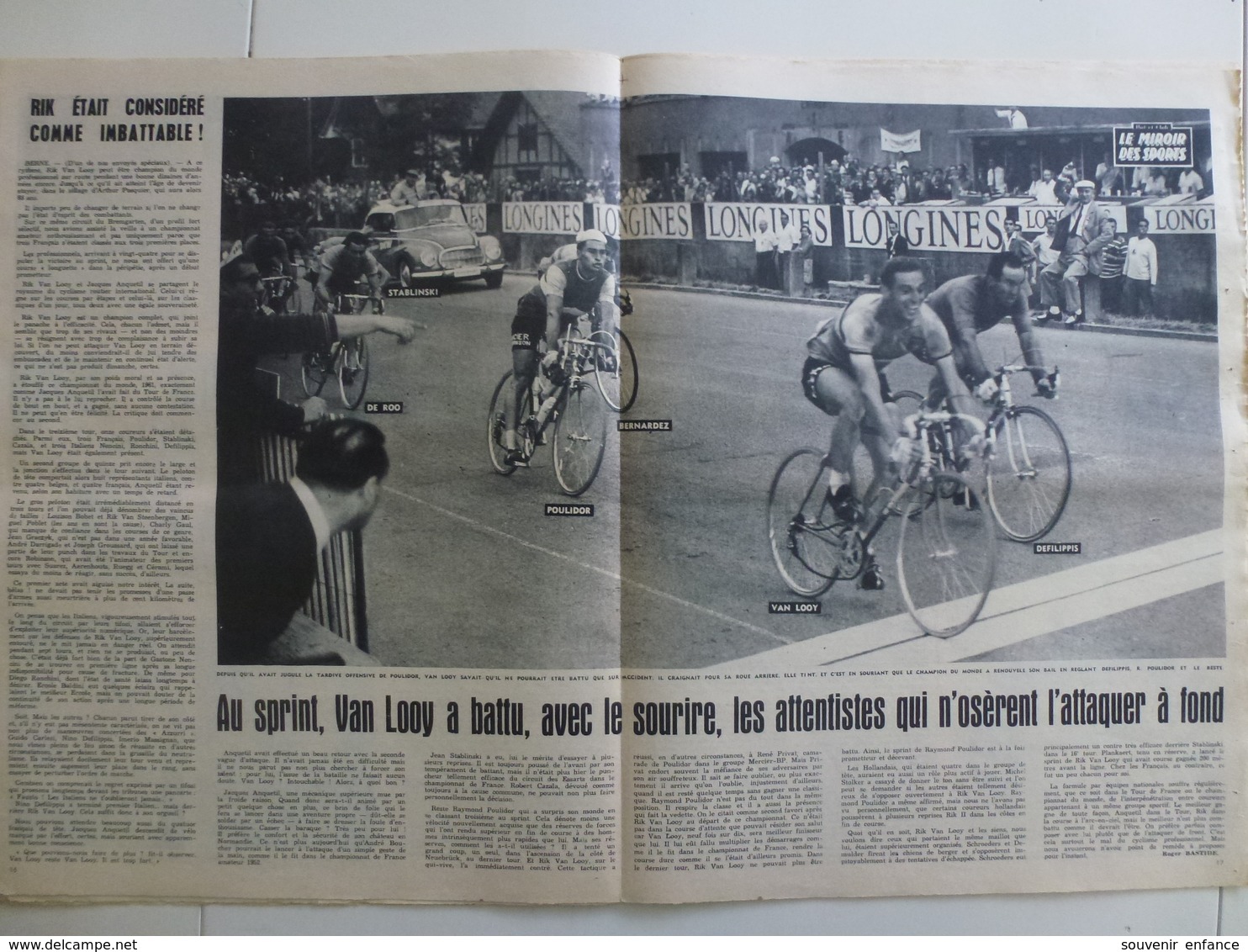 Miroir Des Sports 4 Septembre 1961 Jean Jourden Cyclisme Football Kubala - Sport