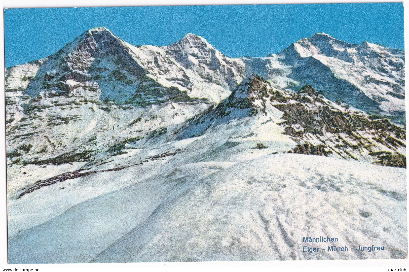 Männlichen - Eiger - Mönch - Jungfrau - Kl. Scheidegg 2061 Meter - Andere & Zonder Classificatie