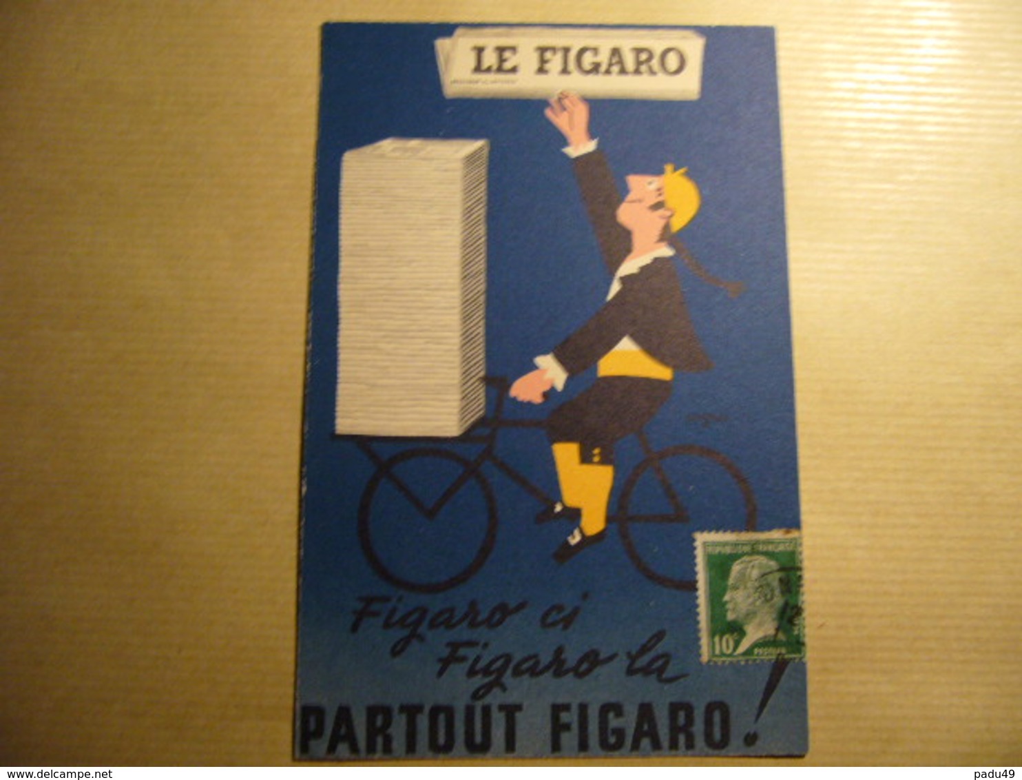 1 Carte Postale SAVIGNAC Le Figaro - Savignac