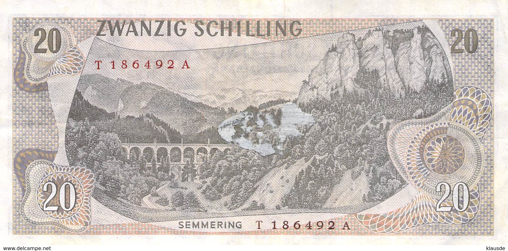 Zwanzig Schilling Österreich 1967 AU/EF (II) - Oesterreich