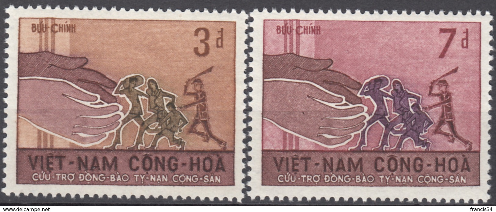 N° 284 Et N° 285 Du Vietnam Du Sud - X X - ( E 1812 ) - Viêt-Nam