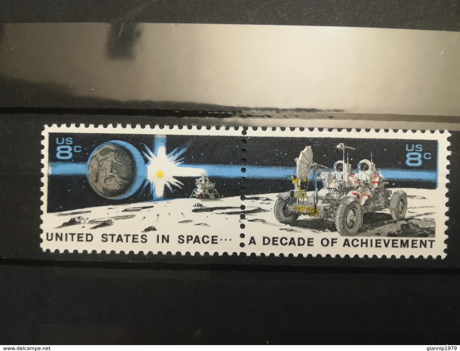 FRANCOBOLLI STAMPS U.S.A. STATI UNITI 1971 MNH** NUOVI SERIE COMPLETA UNITED STATES IN SPACE - Nuovi