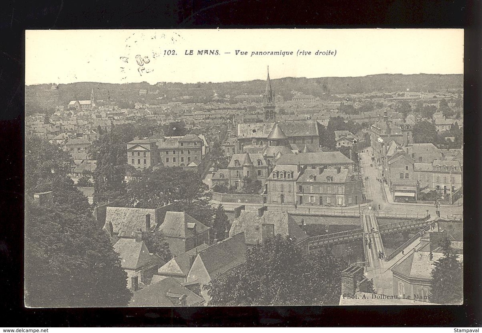 LE MANS - VUE - VUE PANORAMIQUE (rive Droite) - N° 102 - Le Mans