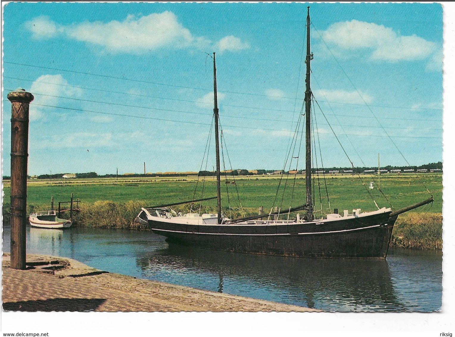 Old Ship In Ribe.  Used 1965.  Denmark.  B-3663 - Other & Unclassified