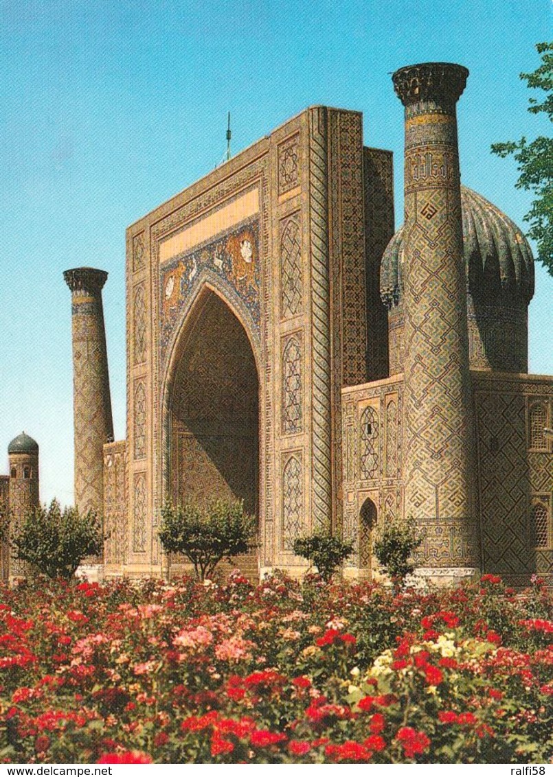 1 AK Usbekistan * Sher–Dor-Madrasa Erb. Im 17. Jh. Am Registan-Platz In Samarkand - Seit 2001 UNESCO Weltkulturerbe * - Usbekistan