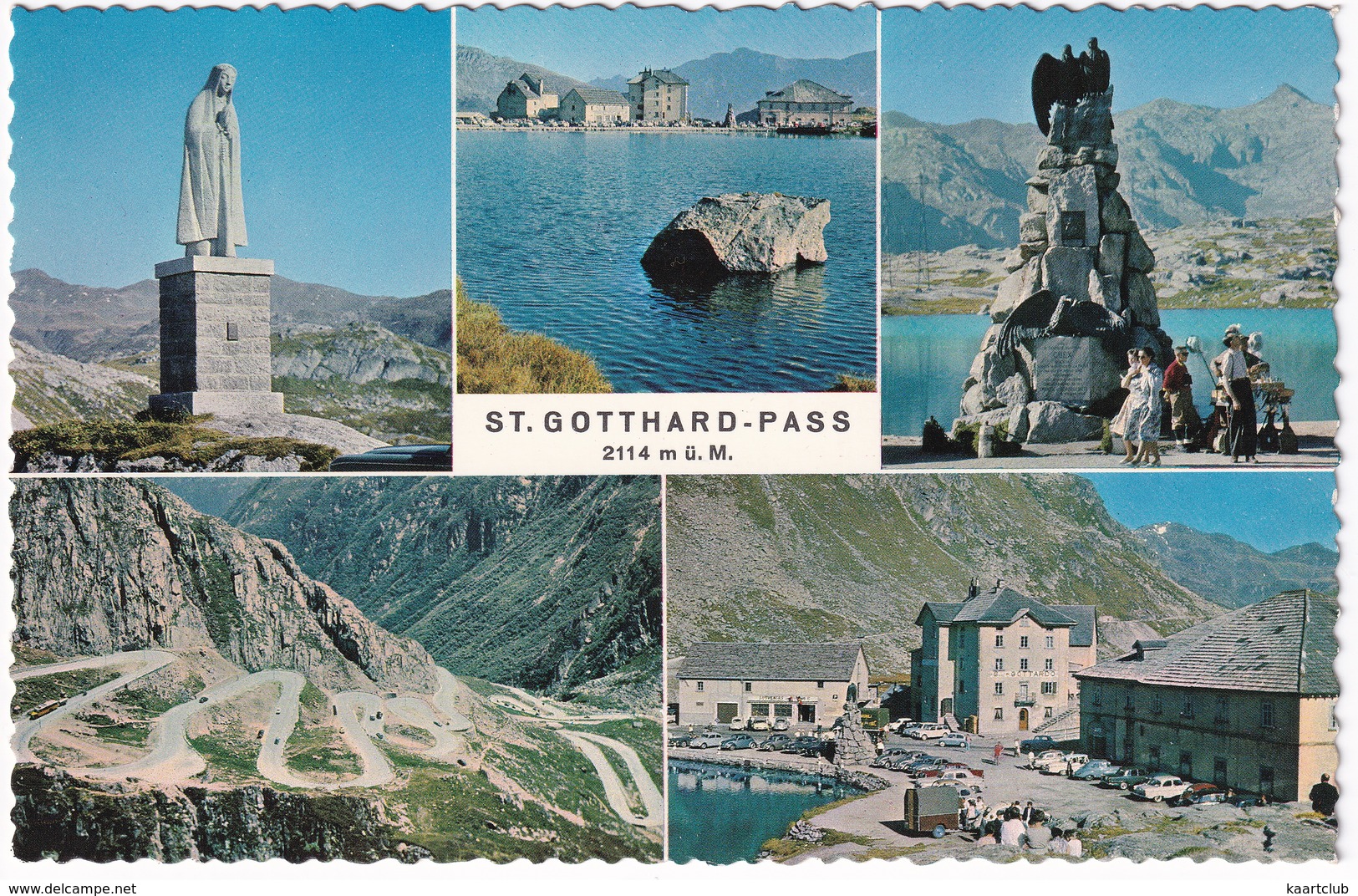 St. Gotthard-Pass 2114 M. ü. M. - Andere & Zonder Classificatie