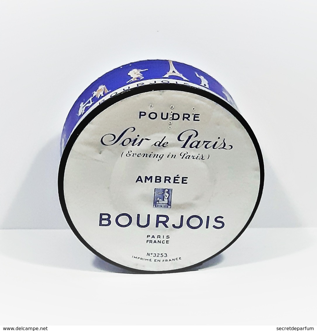 Boite à Poudre  SOIR DE PARIS  De BOURJOIS  AMBRÉE   PLEINE NEUVE + BOITE - Kosmetika