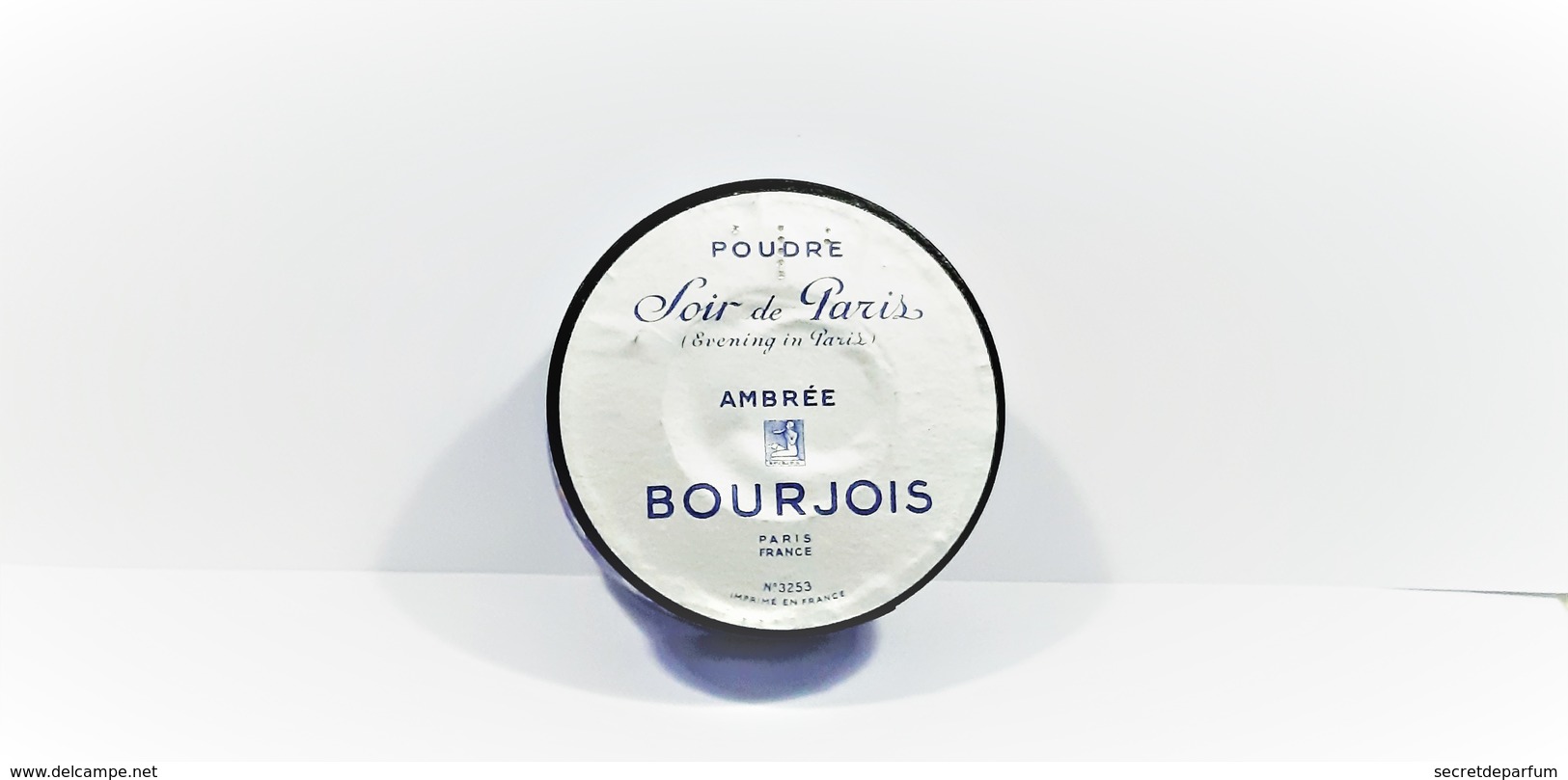 Boite à Poudre  SOIR DE PARIS  De BOURJOIS  AMBRÉE   PLEINE NEUVE + BOITE - Kosmetika