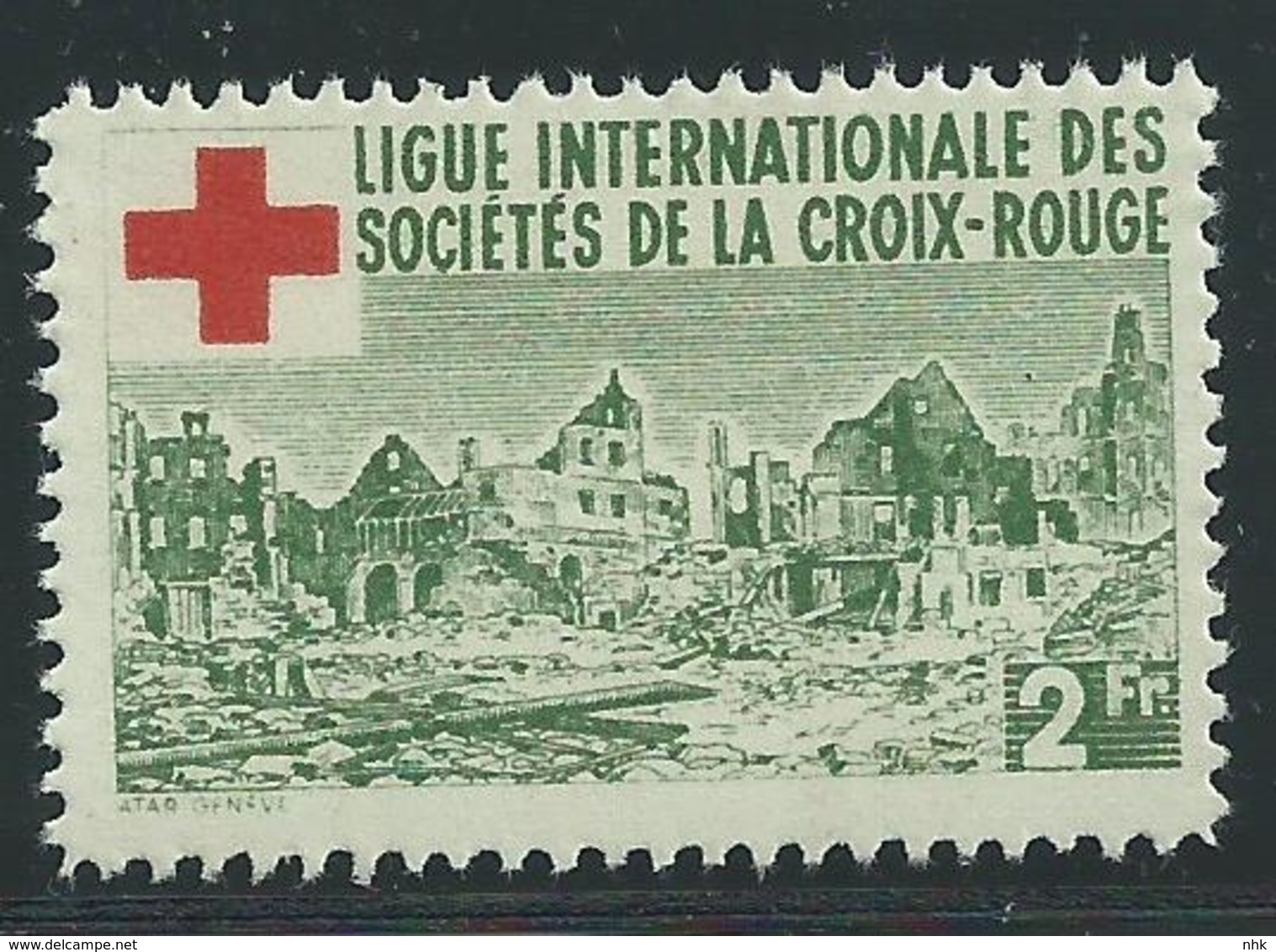 [30] Ligue Internationale De La Croix-rouge ** - Cruz Roja