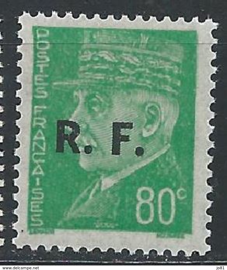 France Libération Bordeaux Mayer 3 Type 3 XX / MNH - Libération