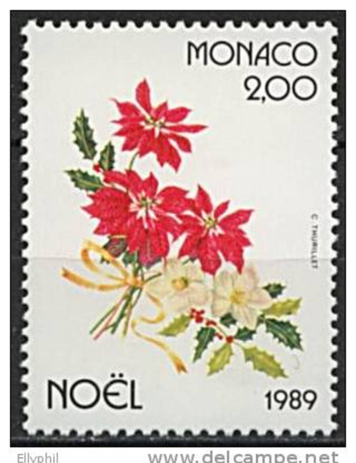 Monaco, N° 1701** Y Et T - Unused Stamps